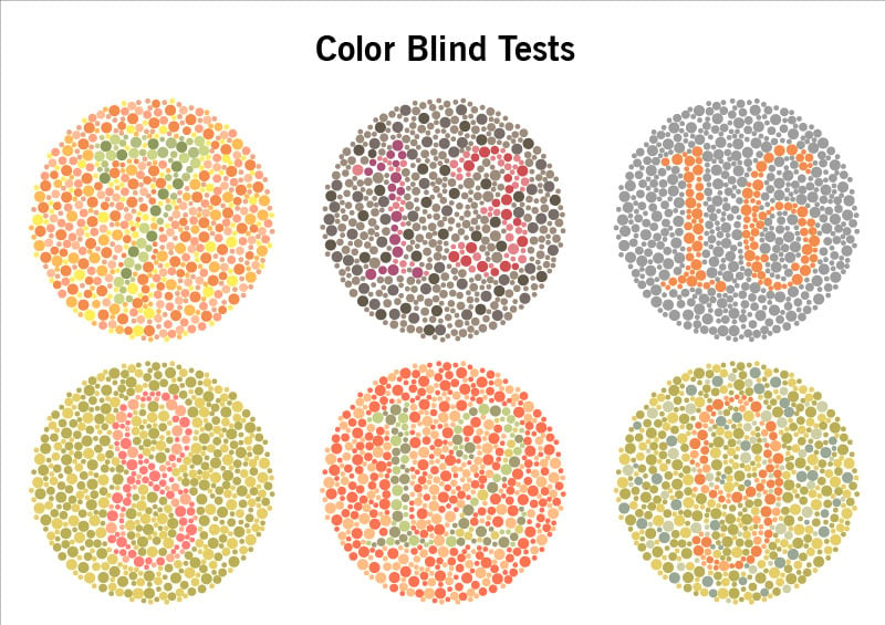 24845 color blindness test