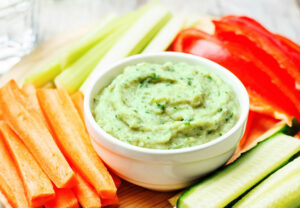 garden chive Bean Dip Veggies 51660213 770x533 1